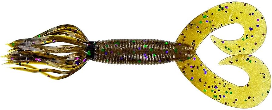 Gary Yamamoto 5" DOUBLE TAIL HULA GRUB / 10 PACK