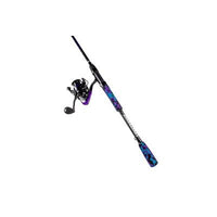 Lunkerhunt Atomic Rod Combo Black/Purple 6ft 8in