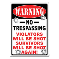 12" x 17" Tin Sign
