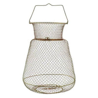 Gold Floating Fish Basket 14"x24"