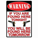 12" x 17" Tin Sign