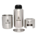Pathfinder Stainless Steel 32oz. Bottle and Nesting Cup Set