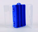 Two-Sided Blue Tackle Box