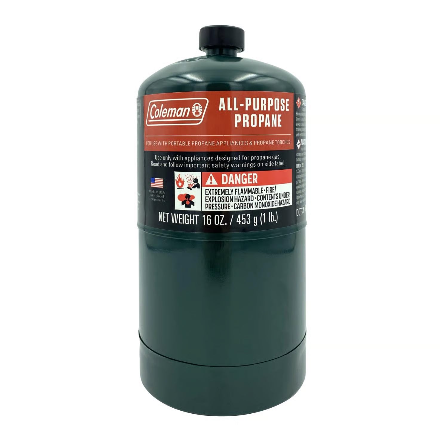 Coleman Propane Disposable Fuel Bottle 16.4oz.