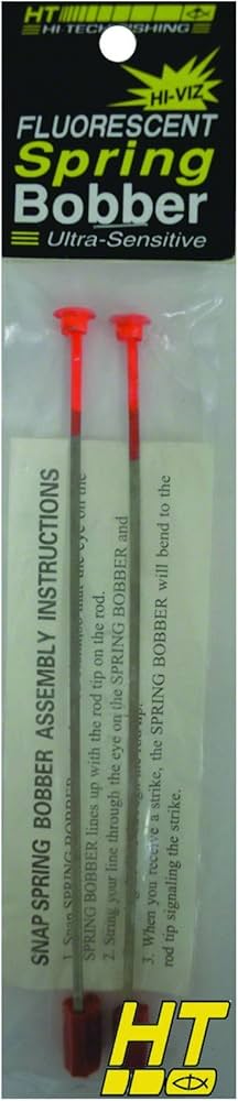 Spring Bobber Snap-On Orange Pack