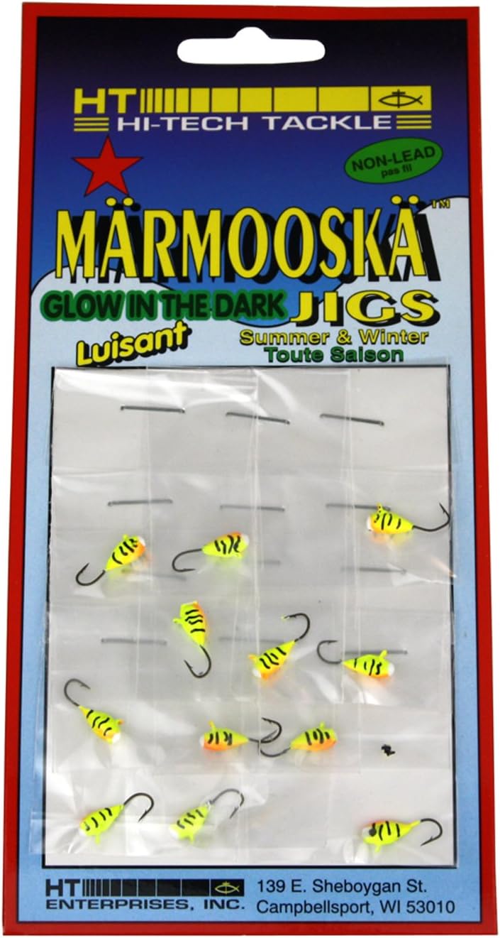 Marmooska Zebra Glow Jigs
