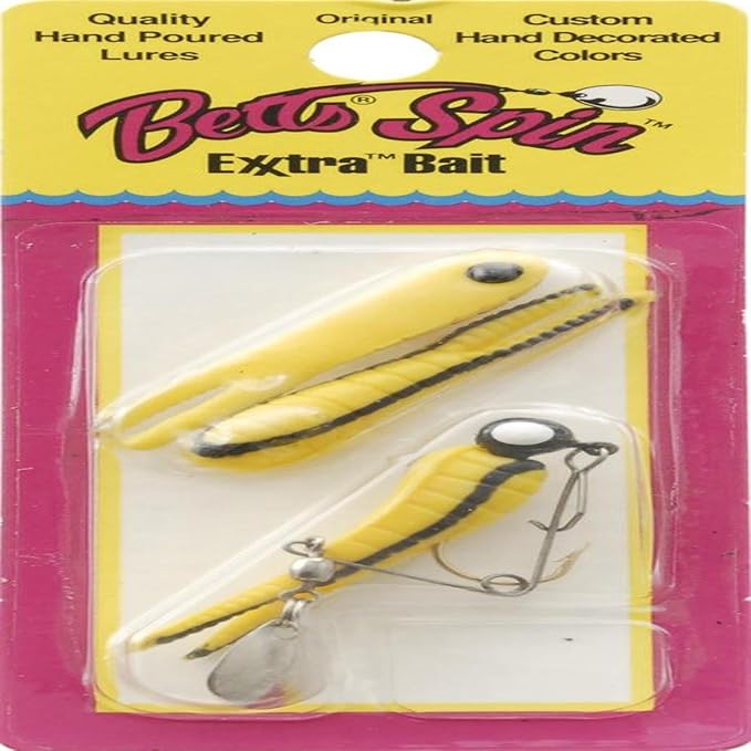 1/8 oz  2" / Yellow/Black Stripe 22