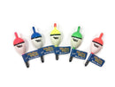 Balsa Spring Unwgt Oval 5/8" Assorted Brite 18/Pk