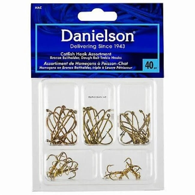 HOOK ASST CATFISH 40-pc