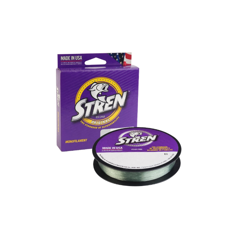 Stren Lo-Vis Monofilament Fishing Line Green 330yd