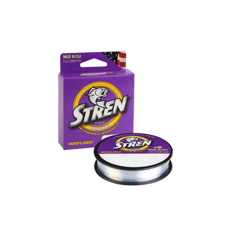Stren Monofilament Fishing Line Clear/Blue Fluorescent 330yd