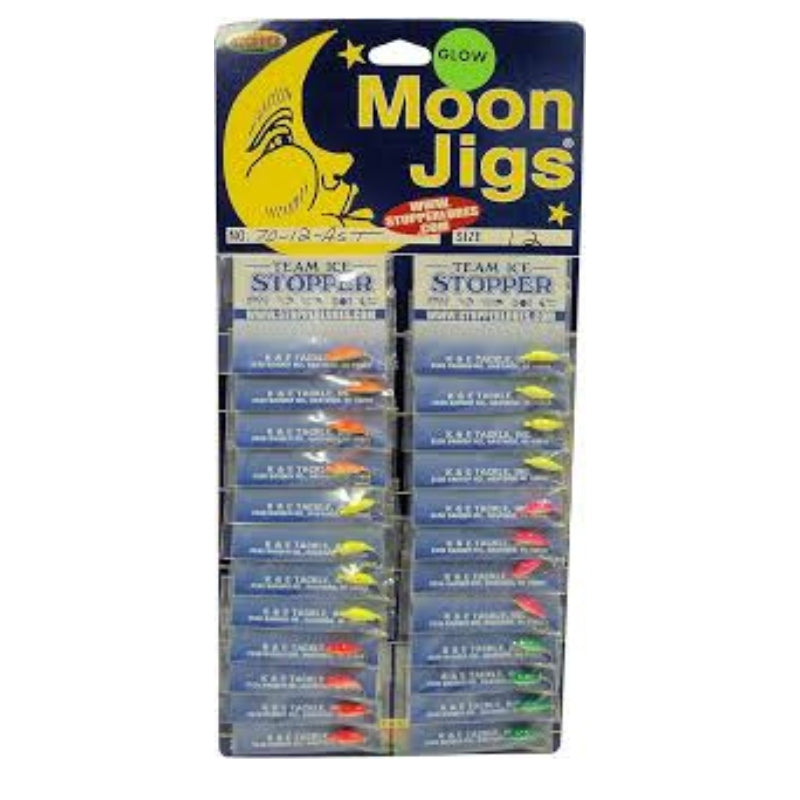 Moon Blast UVCoat Ice Jig Card