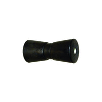 8" Black Rubber Keel Roller