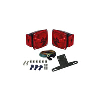Trailer Tail Light Kit Square