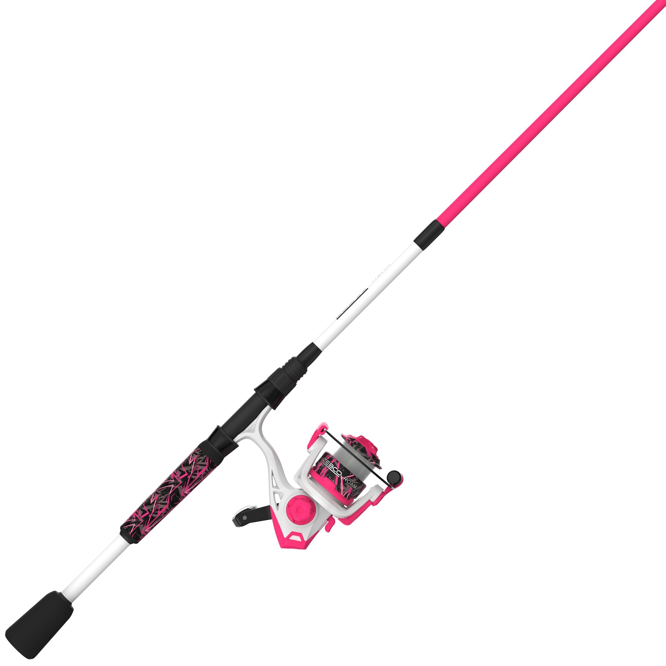 Roam Pink 6'6" 2pc Medium Spinning Combo