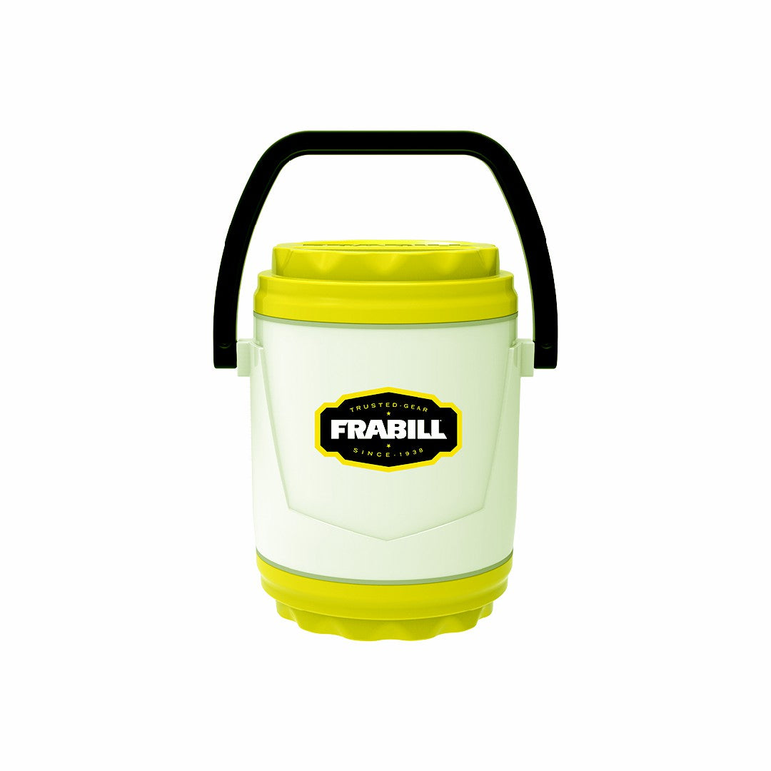 Frabill Bait Buckets | White/Yellow