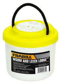 Frabill Bait Buckets | White/Yellow