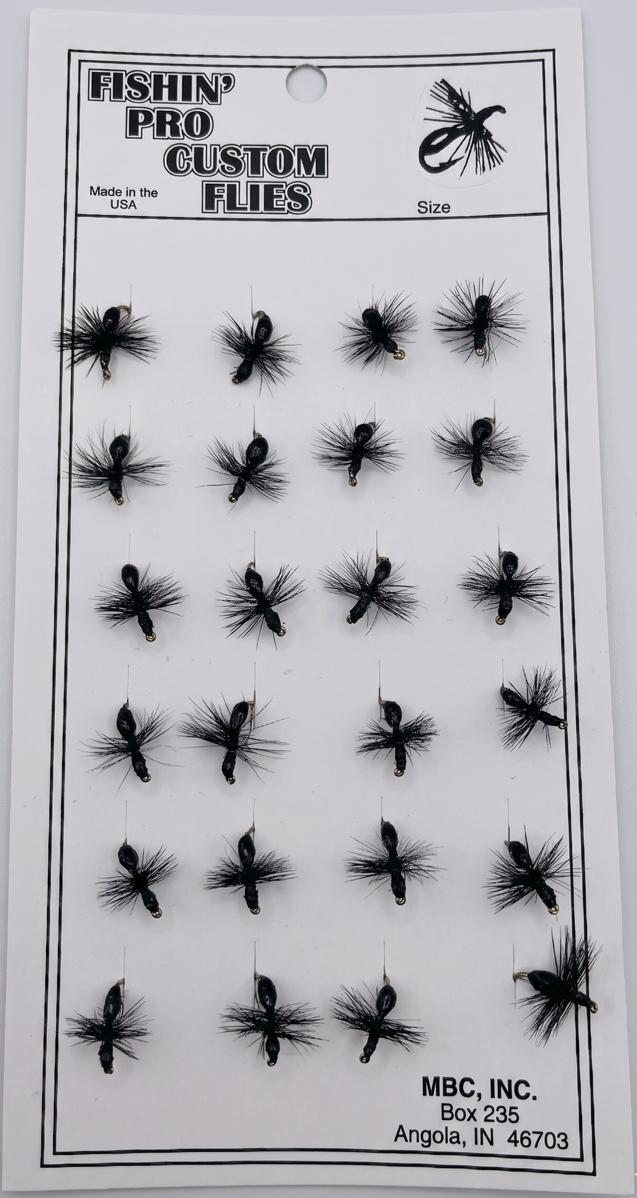 Fishin' Pro Hackled Ant FP ANT