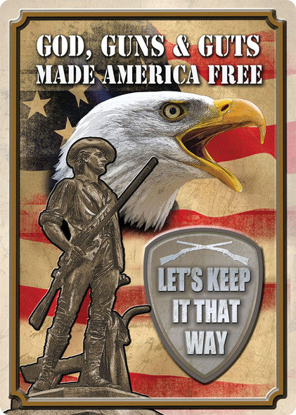 12" x 17" Tin Sign