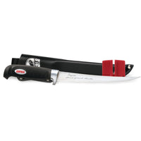 Soft Grip Fillet Knife Set – Single Stage Sharpener & Sheath