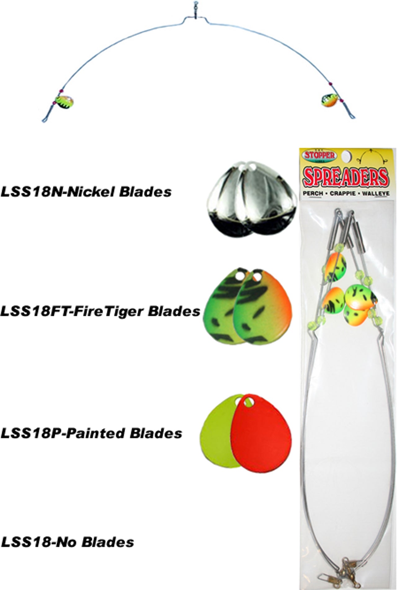 K&E FISH PERCH SPREADER 18"