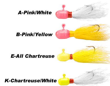 K & E PINKIE ICE JIG CARD