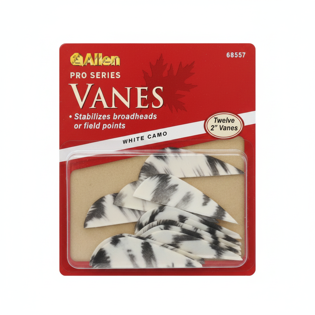 Allen Pro Series Vanes - White Camo