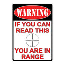 12" x 17" Tin Sign
