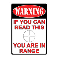 12" x 17" Tin Sign