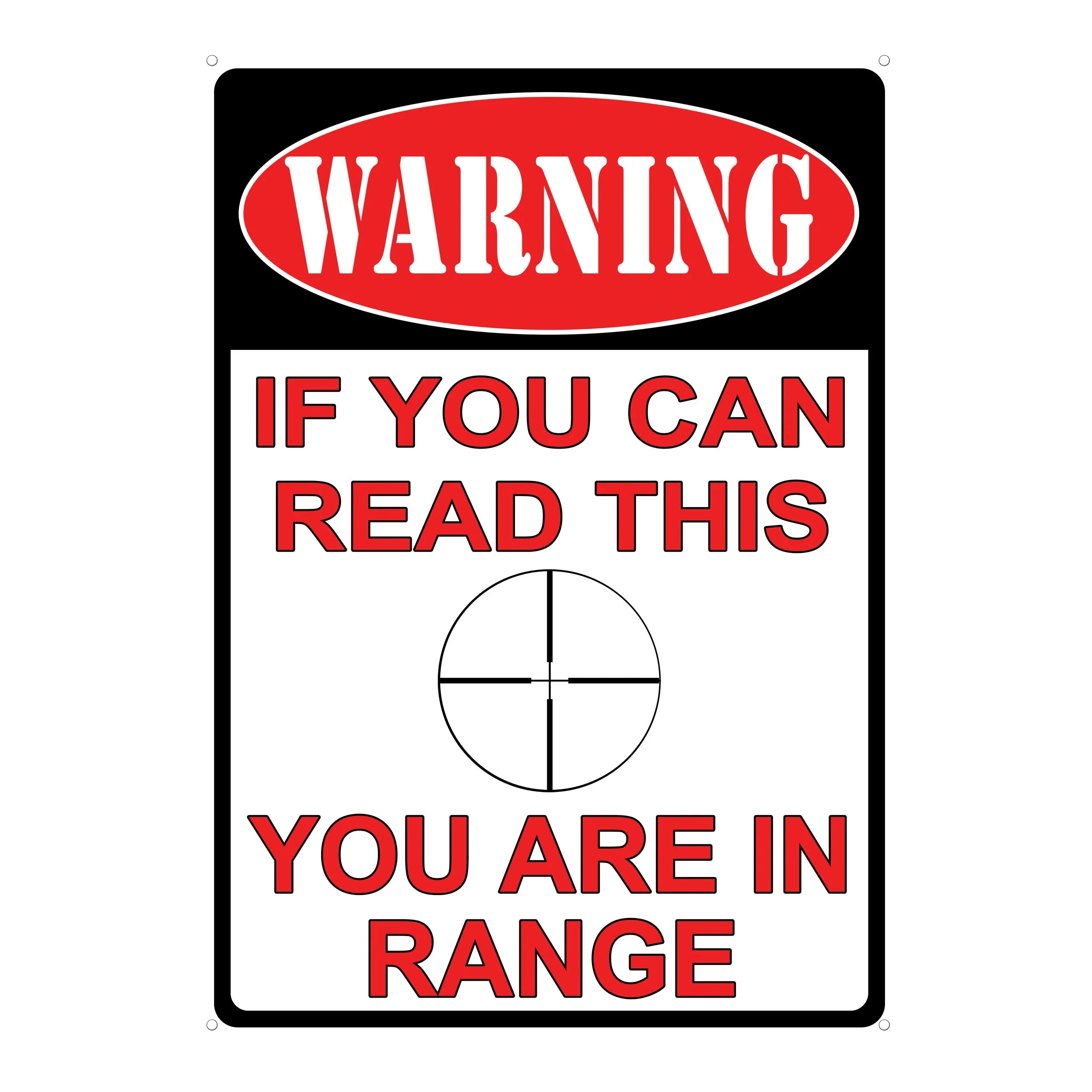 12" x 17" Tin Sign