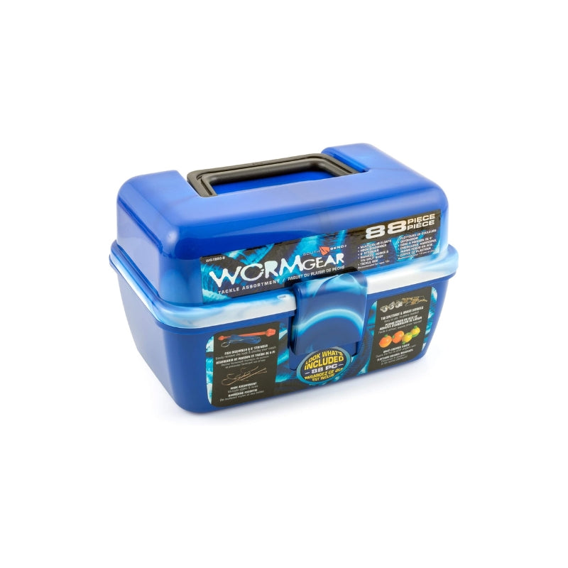 WormGear 88pc Tackle Box