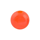 8mm Round Beads – Fluor Orange, 35 pk