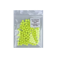 5mm Round Beads – Chartreuse, 90 pk