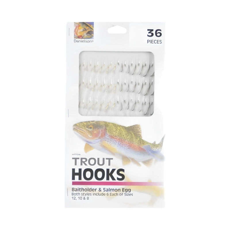 Trout Snelled Hooks – 36 pk