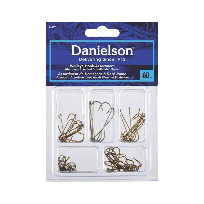 HOOK ASST PANFISH 60-pc