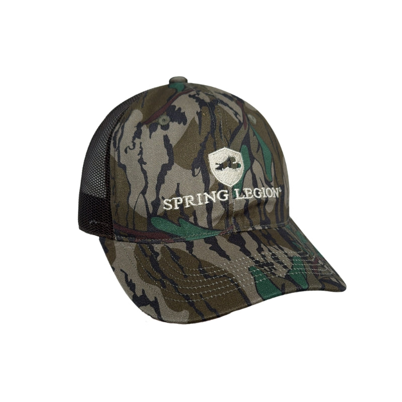 Mesh Back 6 Panel Cap Mossy Oak