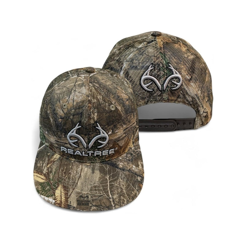 Mesh Back 6 Panel Cap Real Tree
