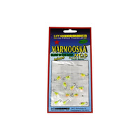 Marmooska Zebra Chartreuse Jigs