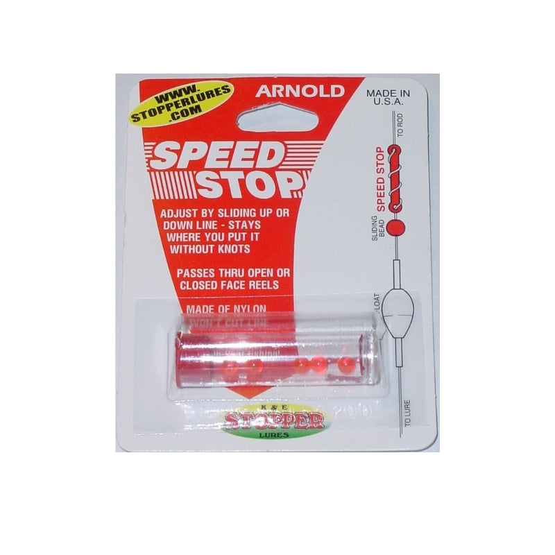 Speed Stop Bobber 5PK – Red