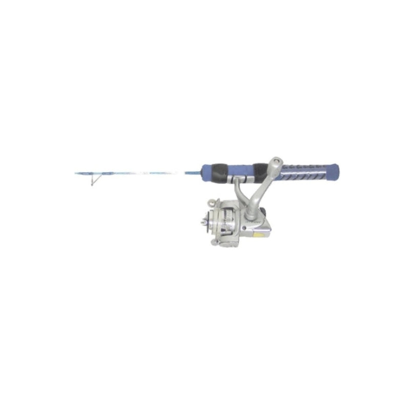 ICE BLUE ROD W/REEL UL ACTION W/ IB-102 ICE BLUE REEL 2B WITH INFINITE ANTI REVERSE