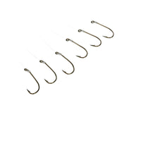 Eagle Claw Ringed Eye Hooks - 84 Classic Bronze - 100 Pcs Box
