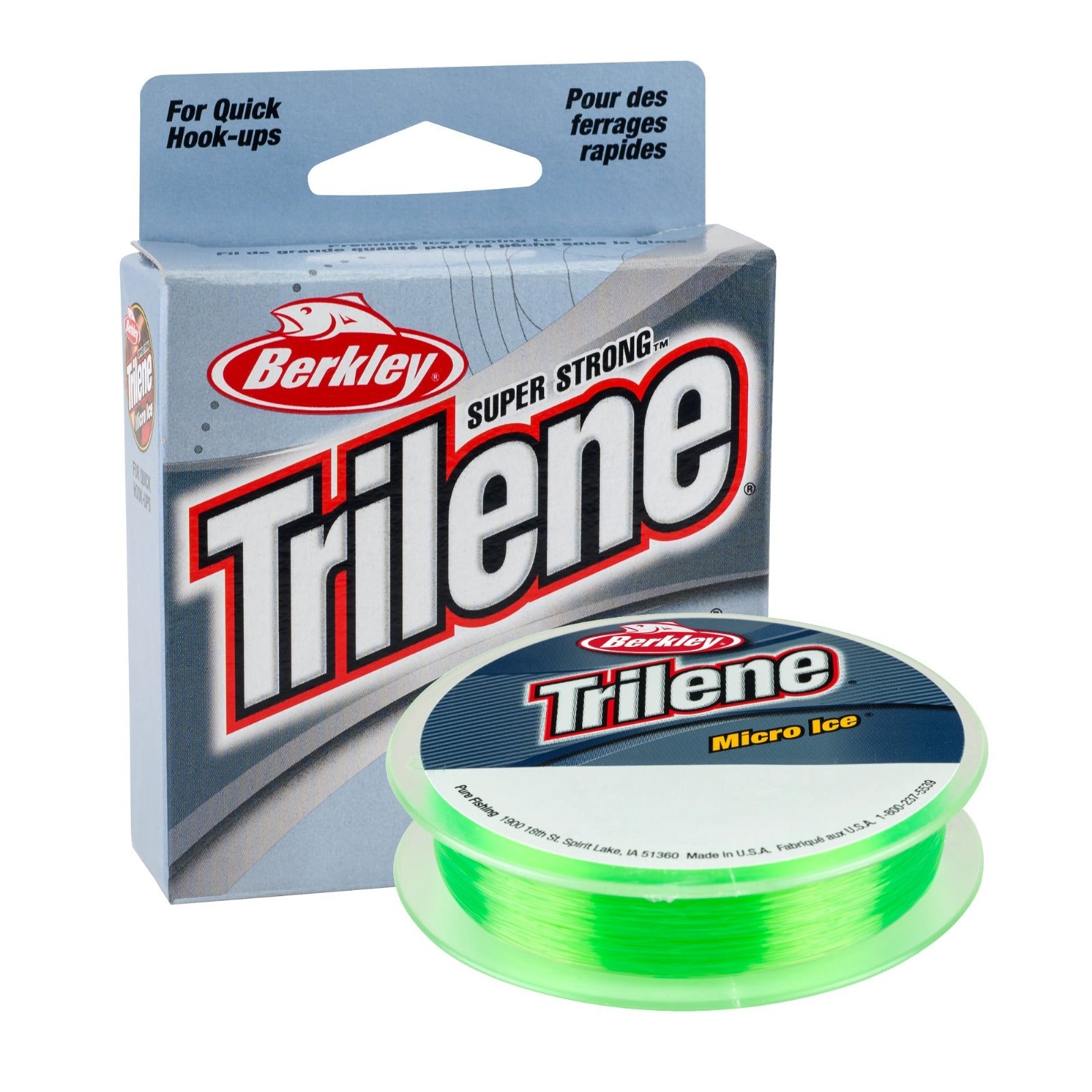 Berkley Trilene Micro Ice Line Solar Color