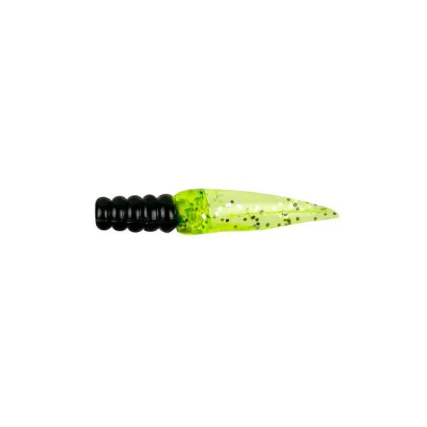 Itty Bit Slay'r - 1/14 IN - 20 Pack / 0303 Black Chartreuse Silver