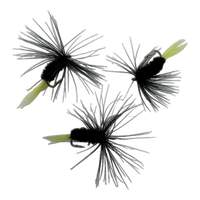 Chenille Fly Black Tail Card of 12 CF-346-12