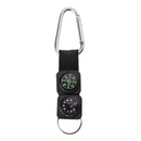 2-in-1 Compass/Thermometer Keychain