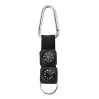 2-in-1 Compass/Thermometer Keychain