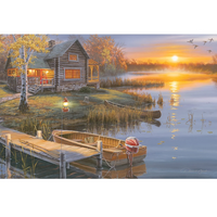 LED/Fiber Optic Illuminated Gallery Wrapped Canvas Art