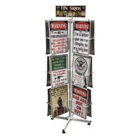 Display - Tin Sign Rack