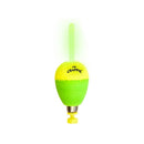 Mr. Crappie Lighted Flo Glo Bobber 1 1/2" Pear Y/G 2 pk