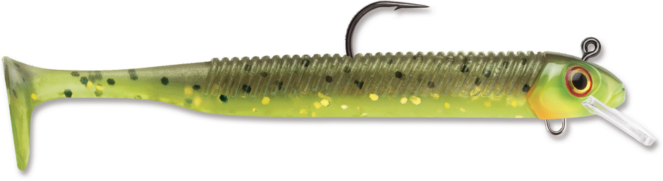 3.5"- 1/8 oz / Hot Olive